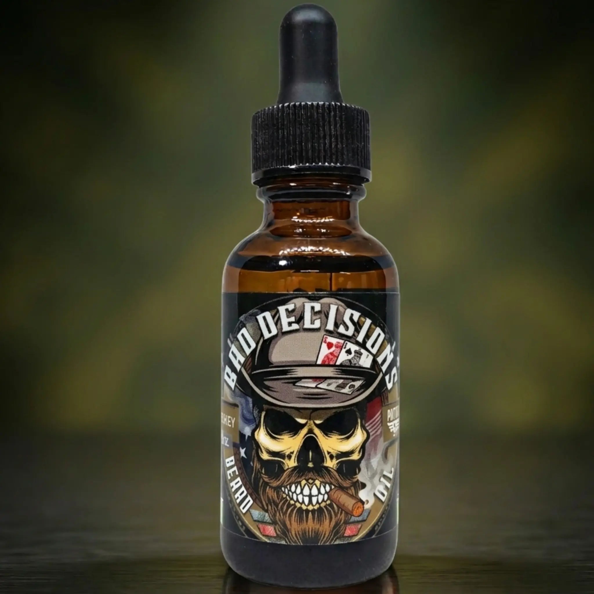 Bad Decisions 1oz Natural Beard Oil Whiskey