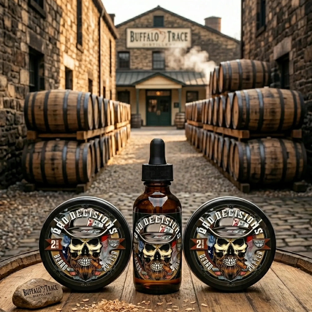 Bad Decisions 1oz Natural Beard Oil Whiskey